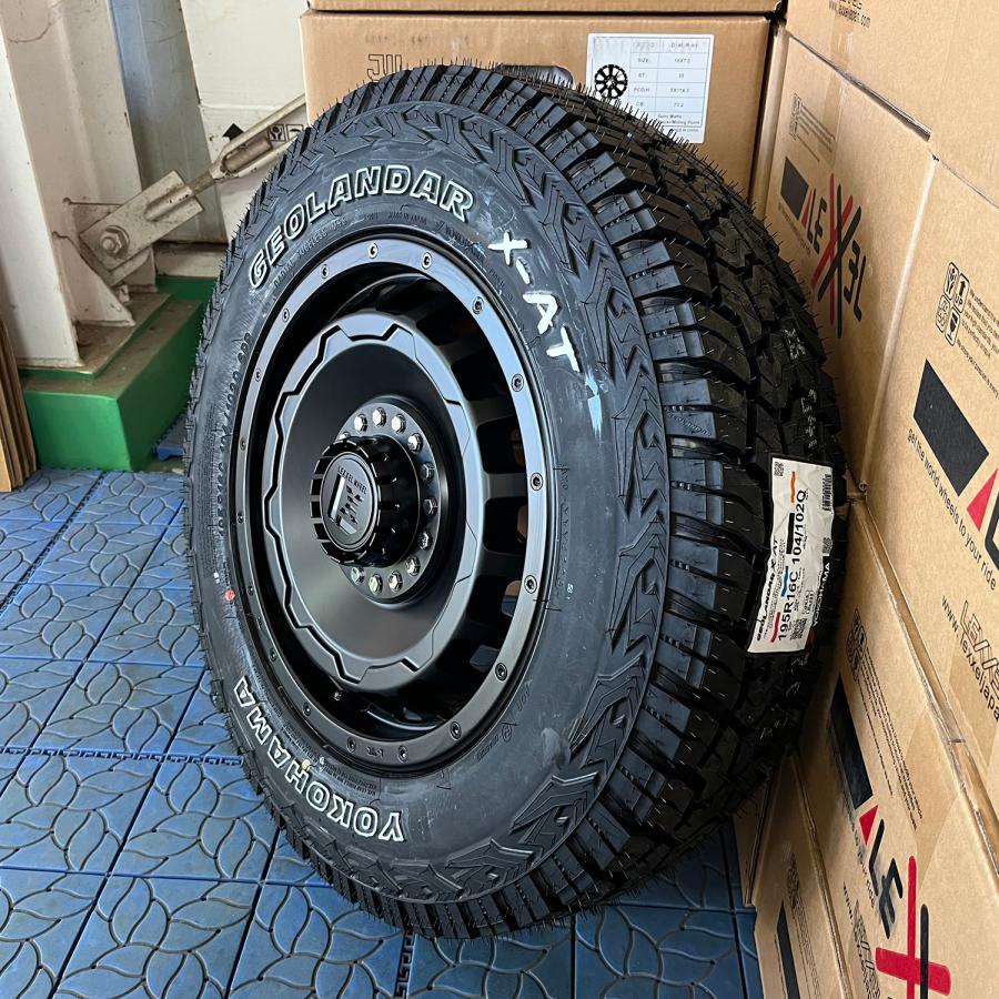 ⭐︎キャラバン⭐︎All-Terrain 16インチホイールセット GEOLANDAR 車検対応 キャラバン タイヤホイールセット 16インチ
