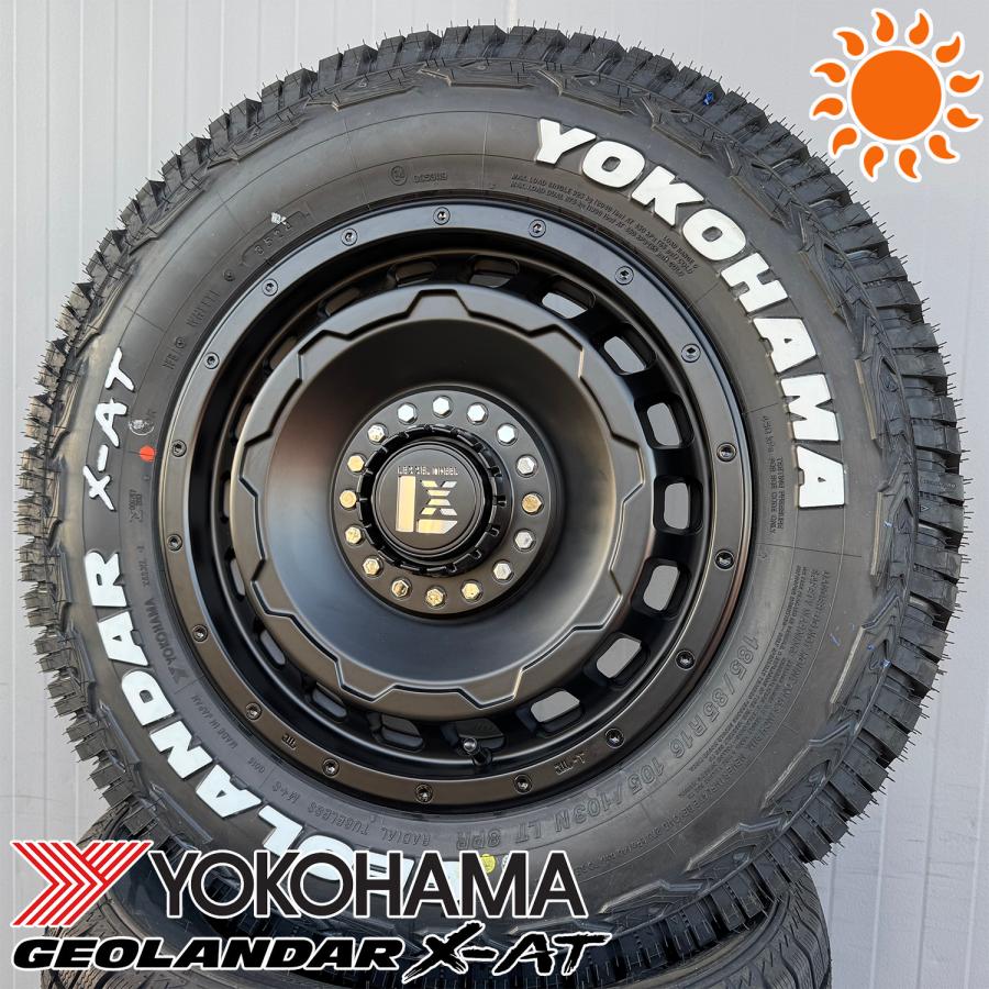 GEOLANDAR ジムニー JA12 JA11 ヨコハマ ジオランダー X-AT 185