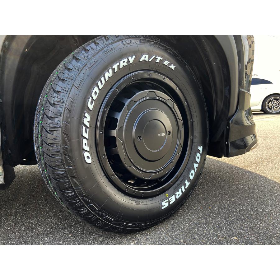 オススメ!! D5 デリカ エクストレイル クロスロード CX5 RAV4 16インチ LEXXEL スワッガー トーヨー オープンカントリー A/T EX 215/70R16 ホワイトレター 爆買の画像