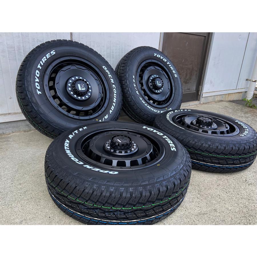 オススメ!! D5 デリカ エクストレイル クロスロード CX5 RAV4 16インチ LEXXEL スワッガー トーヨー オープンカントリー A/T EX 215/70R16 ホワイトレター 爆買の画像