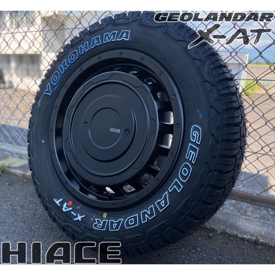 ハイエース用16インチ& GOODYEAR 製215/65R16CAaa様専門用 ハイエース ホイール タイヤセット 16インチ 車検対応 マッド