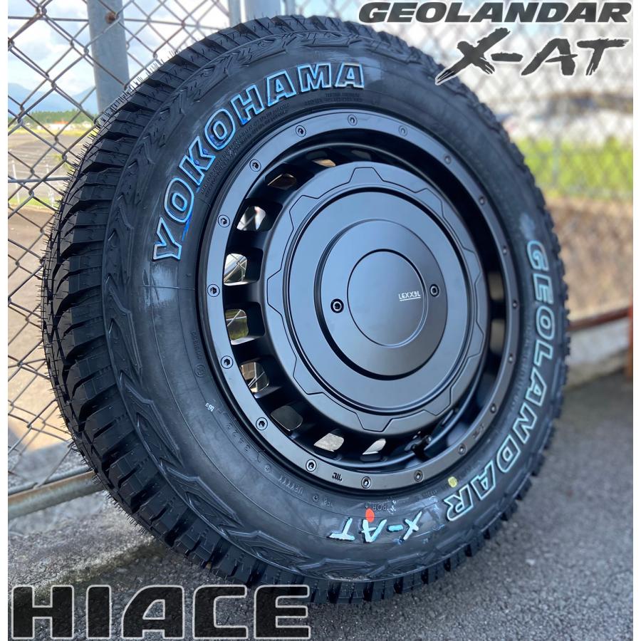 ハイエース⭐️車検対応⭐️ヨコハマ⭐️X-AT⭐️215/65R16⭐️ブロンズ ハイエース⭐️車検対応⭐️ヨコハマ⭐️X-AT⭐️215/65R16