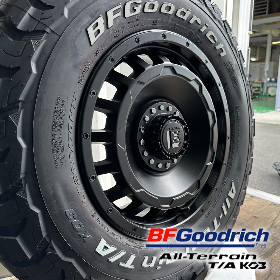ラングラーJK BFGoodrich All-Terrain T/A オールテレーン JEEP ラングラー JL JK 17インチ LEXXEL SwaGGer