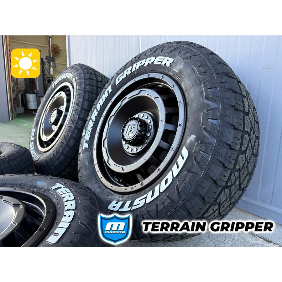 MONSTA TYRES 限定品 パジェロ専用 新品 タイヤホイール 265/65R17 4本 