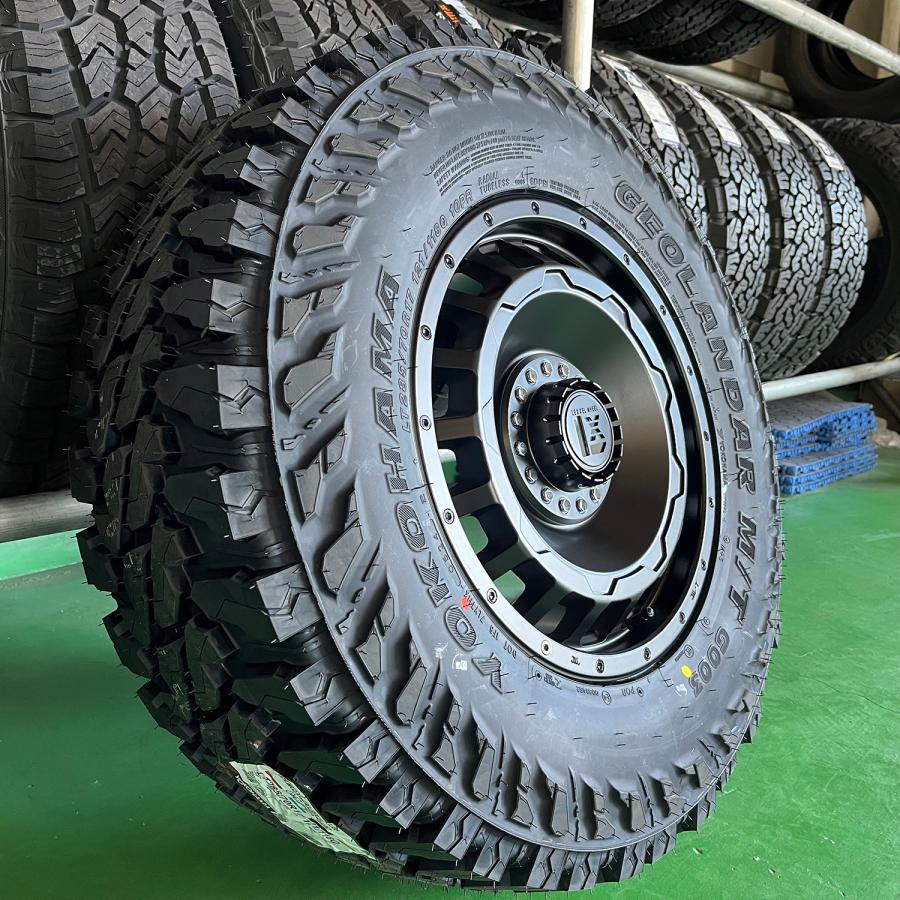 GEOLANDAR プラド ハイラックス FJ H3 タイヤホイールセット 17インチ