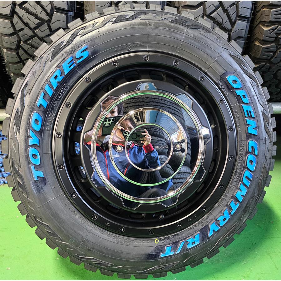 OPEN COUNTRY 車検対応 キャラバン タイヤホイールセット 16