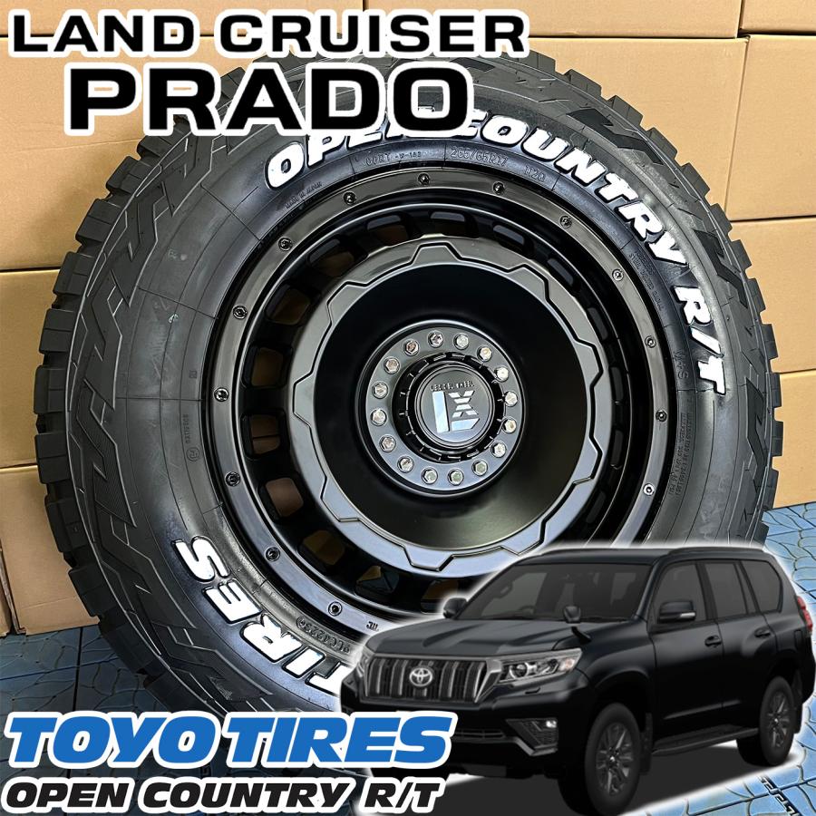 OPEN COUNTRY ハイラックス プラド FJ H3 ホワイトレタータイヤ