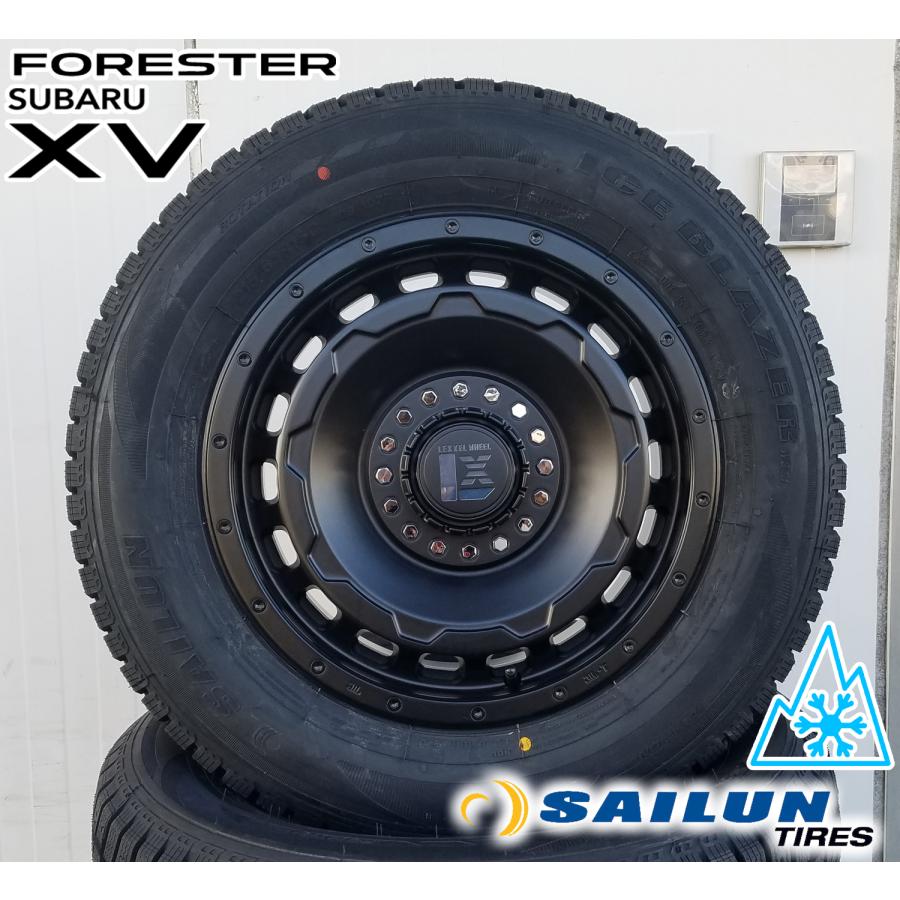 【送料込】スバル SJ フォレスター XV スタッドレス 225/55R18 スタッドレス用等に】スバル GT系 XV 純正 18in 7J +55 PCD100