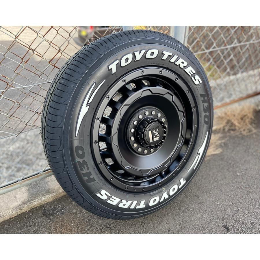 TOYO TIRES H30 215/65R16 107/109 LT 車検対応タイヤ＆ホイール