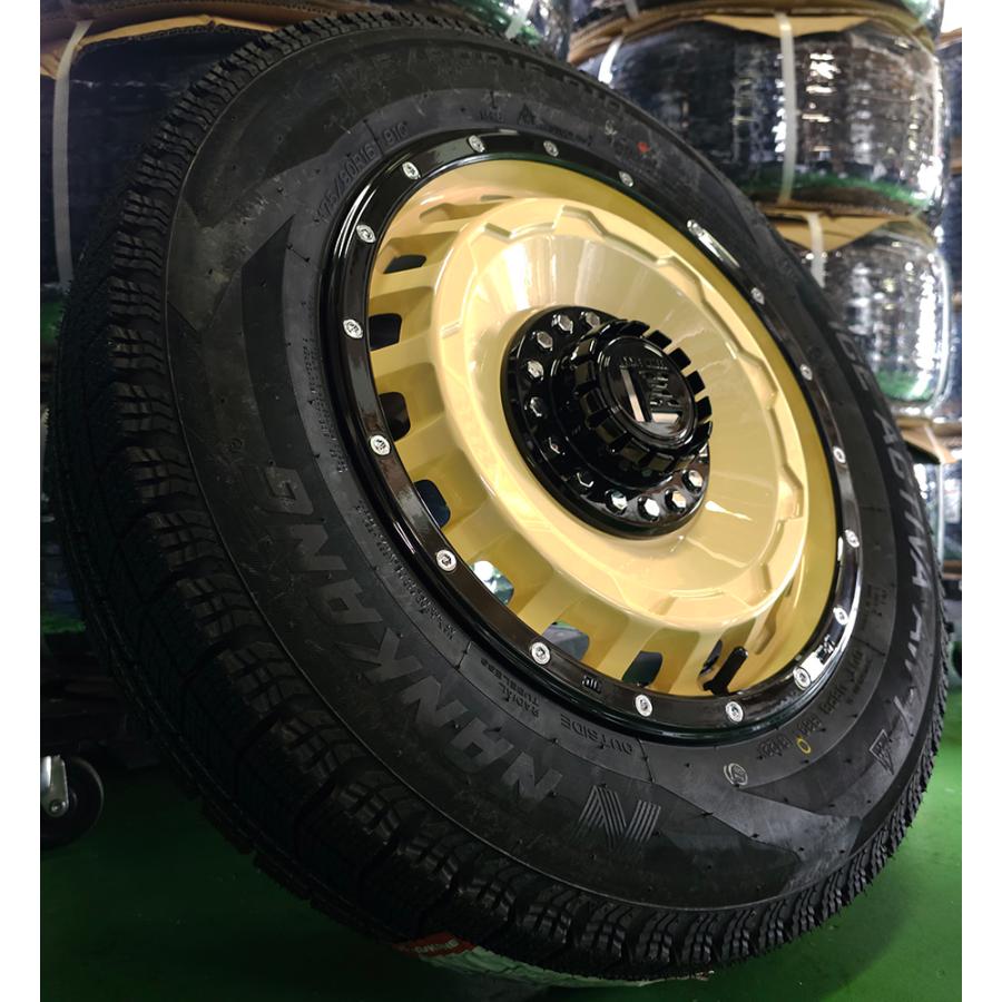 大特価!! 新品 ジムニー JB64 JB23 JA11 JA12 訳有  16インチ LEXXEL SwaGGer クラフトシリーズ NANKANG ICE ACTIVA AW-1 175/80R16｜wat｜02