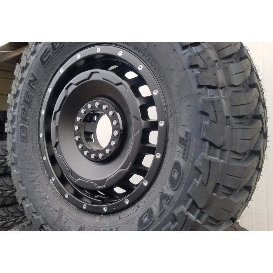 ランクル 70/60 70プラド ナロー 標準ボディー用 トーヨー オープンカントリー MT 245/75R16 タイヤホイールセット 16インチ 4本セット｜wat｜11