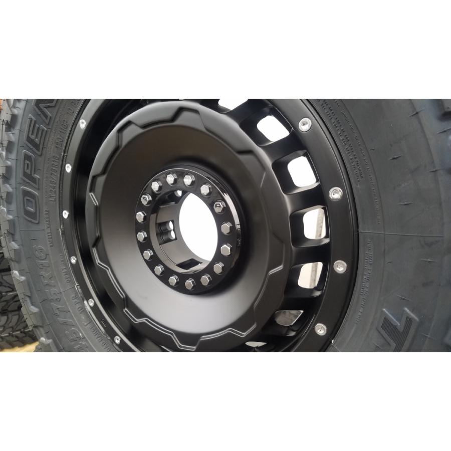 ランクル 70/60 70プラド ナロー 標準ボディー用 トーヨー オープンカントリー MT 245/75R16 タイヤホイールセット 16インチ 4本セット｜wat｜12