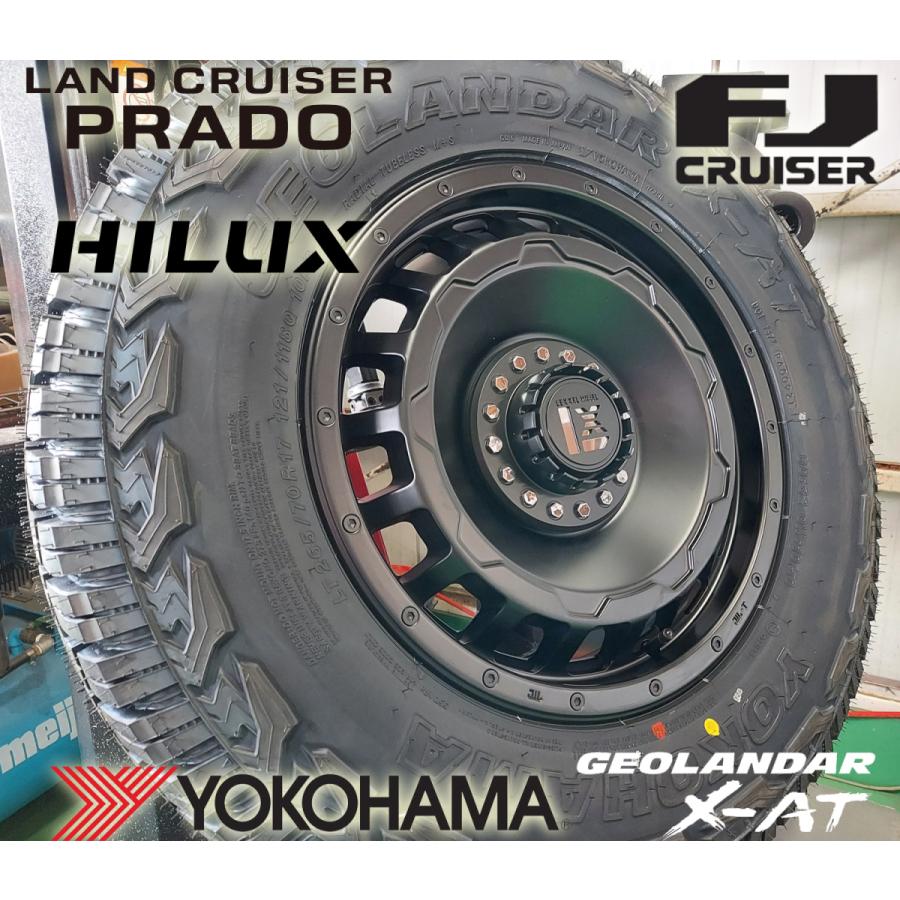 GEOLANDAR プラド ハイラックス サーフ FJクルーザー H3 17インチ
