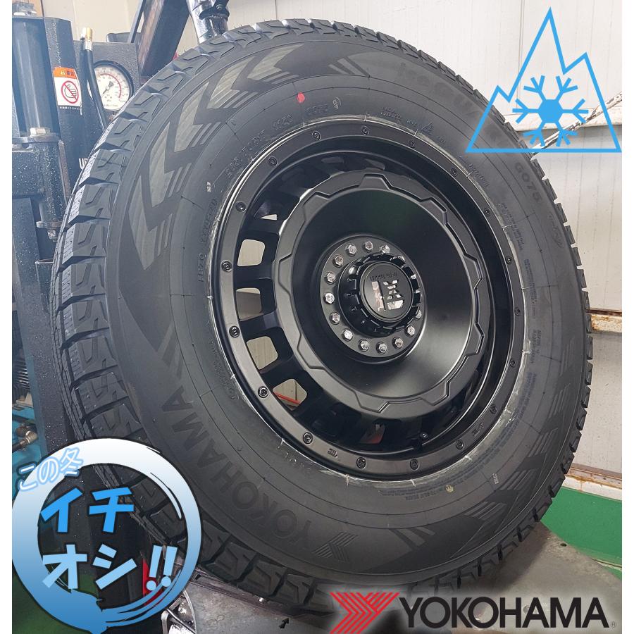 iceGUARD 国産 新品 パジェロ スタッドレス タイヤホイール セット 17 