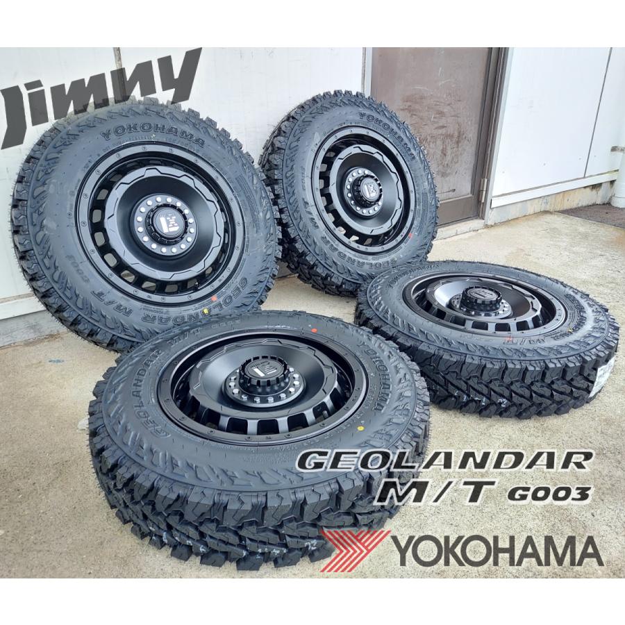 Yokohama Geolandar M/T G003 16インチホイール付き GEOLANDAR ヨコハマ ジオランダー MT G003 16インチ 5.5J +20