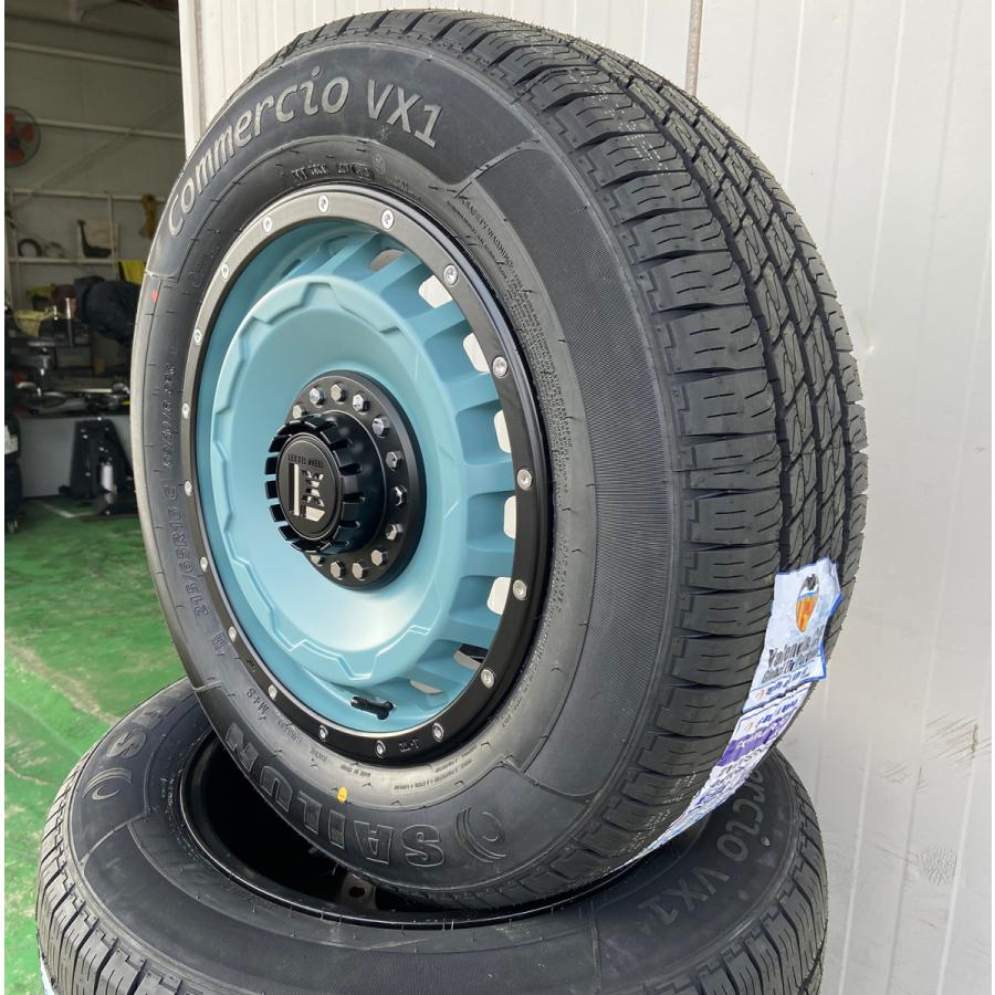 ハイエース 0系 サマータイヤ 215 65r16 車検対応 Sailun Vx1 タイヤホイールセット 16インチ Swagger