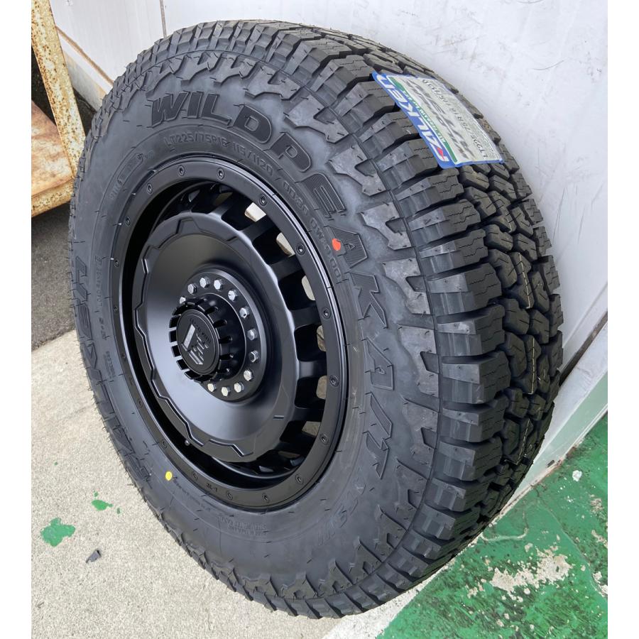 オールテレンタイヤ デリカD5 RAV4 エクストレイル CX5 16インチ 新品タイヤホイールセット ファルケン WILDEPEAK A/T03W 225/75R16 235/70R16 爆買の画像
