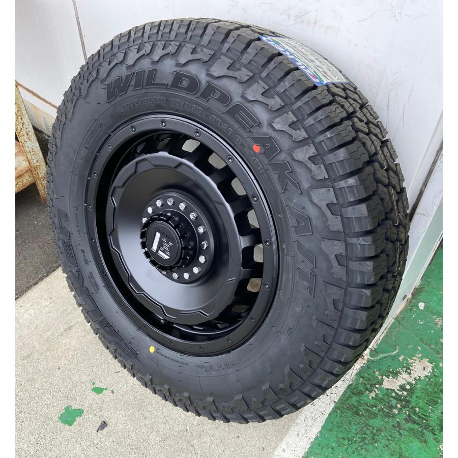 オールテレンタイヤ デリカD5 RAV4 エクストレイル CX5 16インチ 新品タイヤホイールセット ファルケン WILDEPEAK A/T03W 225/75R16 235/70R16 爆買の画像