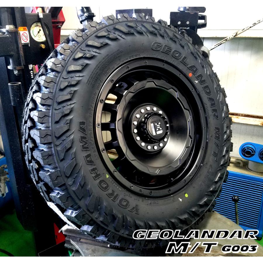 JEEP ラングラー JL JK 17インチ LEXXEL SwaGGer スワッガー ヨコハマ ジオランダー MT G003 265/70R17 285/70R17 タイヤホイールセット タイヤホイール｜wat｜02