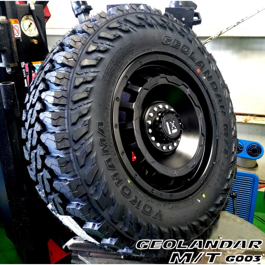 JEEP ラングラー JL JK 17インチ LEXXEL SwaGGer スワッガー ヨコハマ ジオランダー MT G003 265/70R17 285/70R17 タイヤホイールセット タイヤホイール｜wat｜03