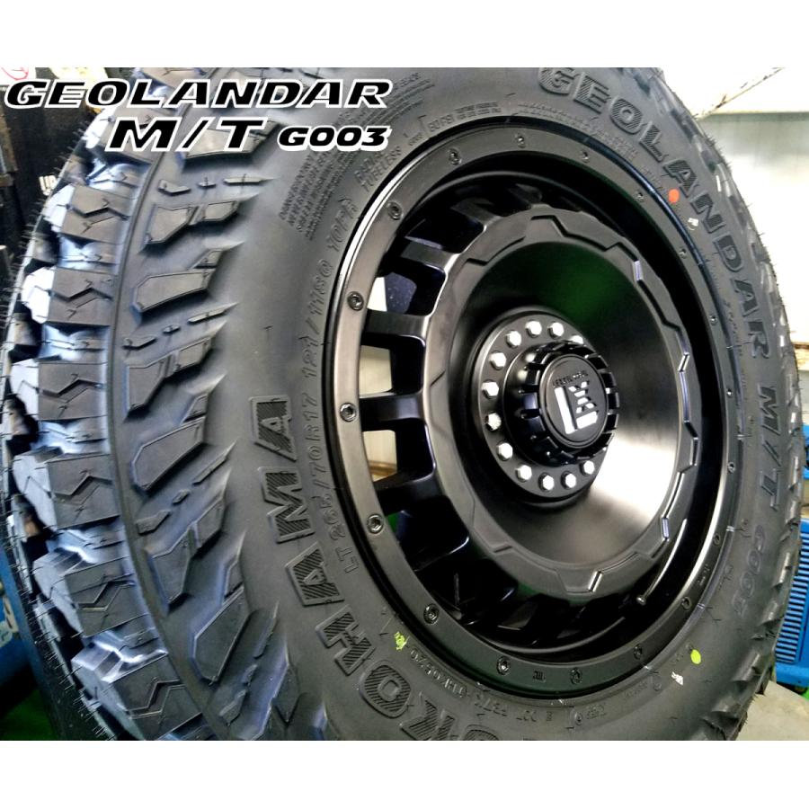 JEEP ラングラー JL JK 17インチ LEXXEL SwaGGer スワッガー ヨコハマ ジオランダー MT G003 265/70R17 285/70R17 タイヤホイールセット タイヤホイール｜wat｜06