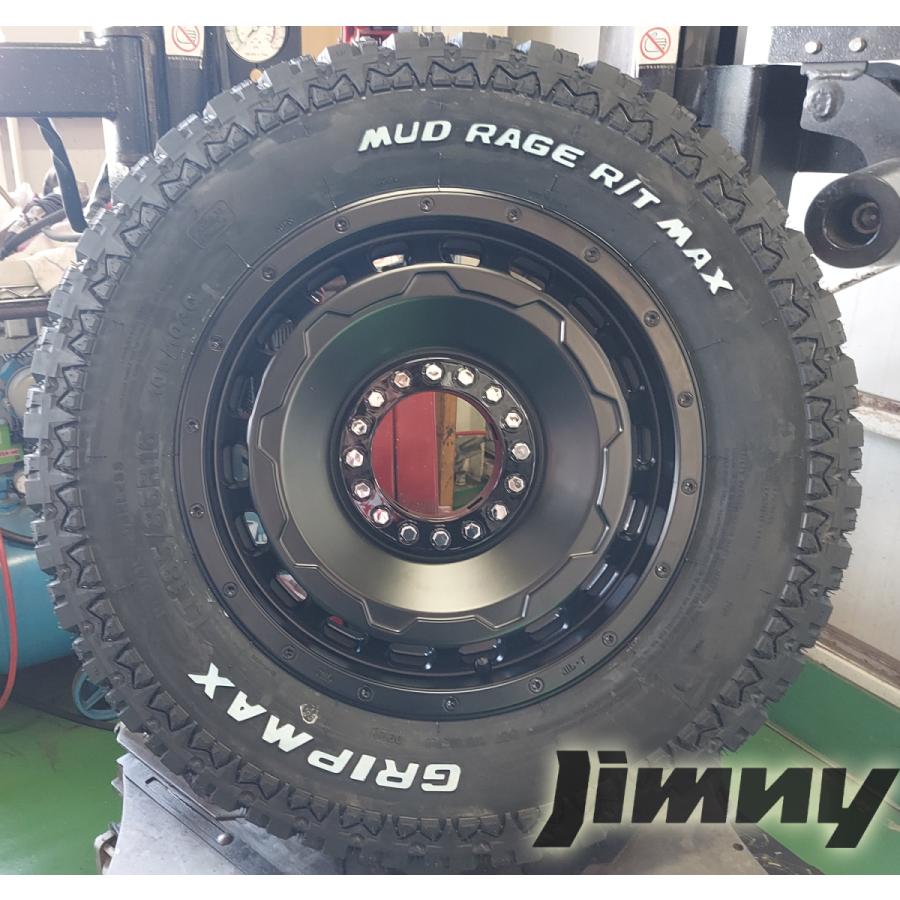 GRIPMAX MUD RAGE R/T MAX ジムニー　JB23 用 ジムニー JB23 JB64 JA11 JA12 JA22 タイヤホイール 16インチ GripMax