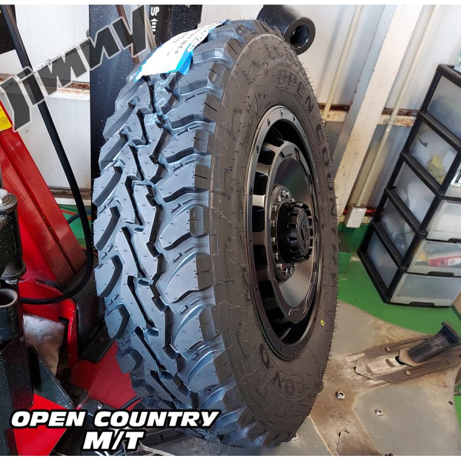 ジムニー　jb23 ja11 マッドタイヤ　クロカン　アルミホイール OPEN COUNTRY マッドタイヤ JB64 JB23 JB22 JA12 JA11 ジムニー 新品