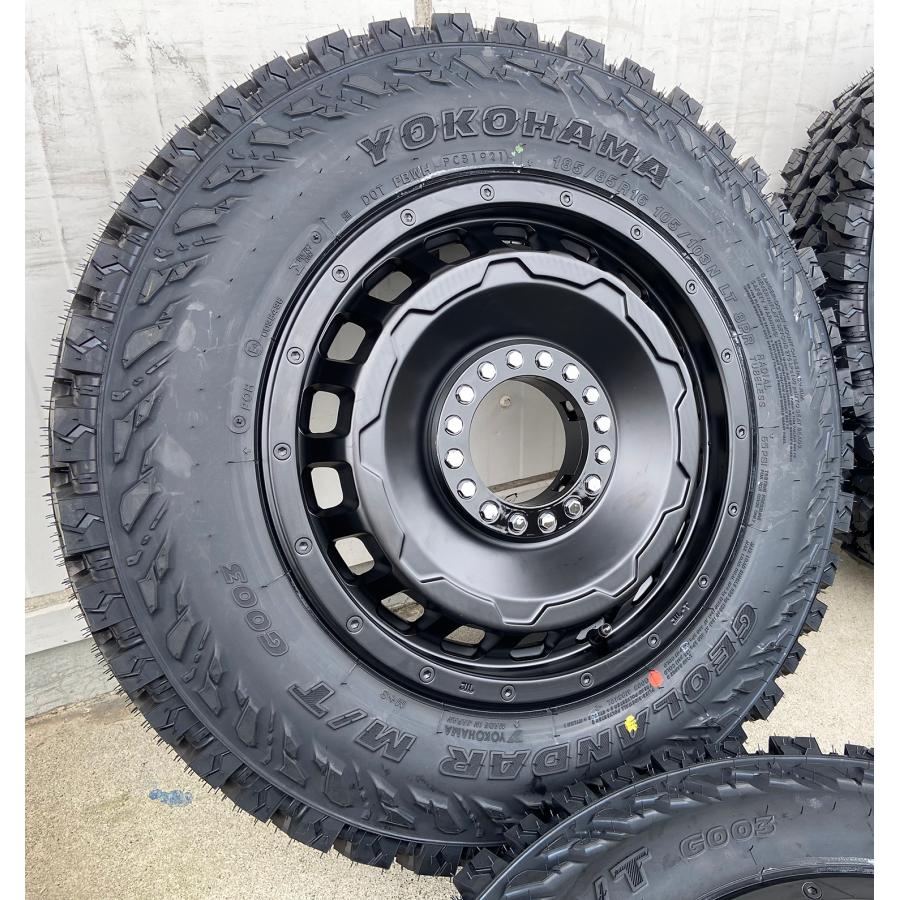 Yokohama Geolandar M/T G003 16インチホイール付き YOKOHAMA GEOLANDAR M/T G003 185/85R16 105/103N LT 価格比較