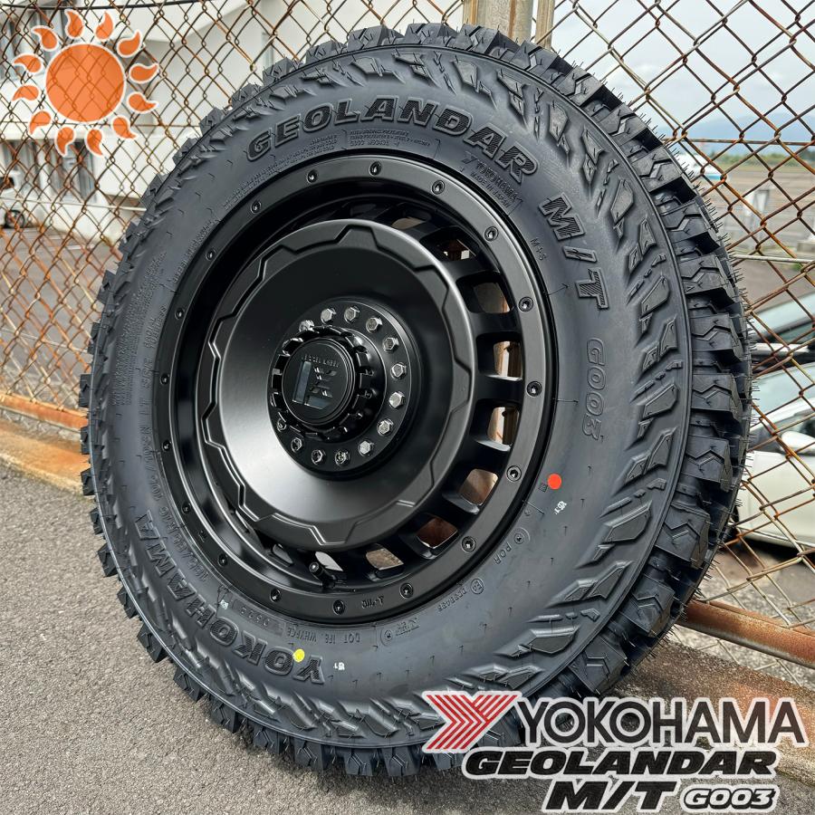 ジムニー JB64 JA11 JA12 JA22 JB23 ヨコハマ ジオランダー MT 185/85R16 175/80R16 195R16 LEXXEL SwaGGer 16インチ タイヤホイール 4本セット｜wat｜06