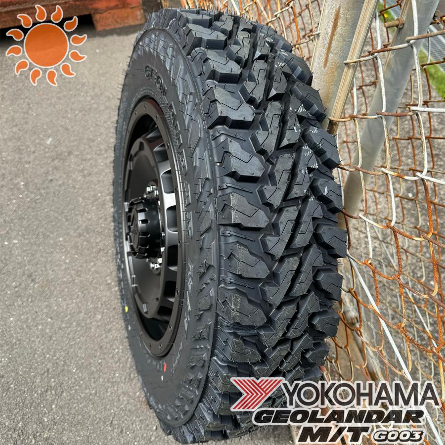 ジムニー JB64 JA11 JA12 JA22 JB23 ヨコハマ ジオランダー MT 185/85R16 175/80R16 195R16 LEXXEL SwaGGer 16インチ タイヤホイール 4本セット｜wat｜09