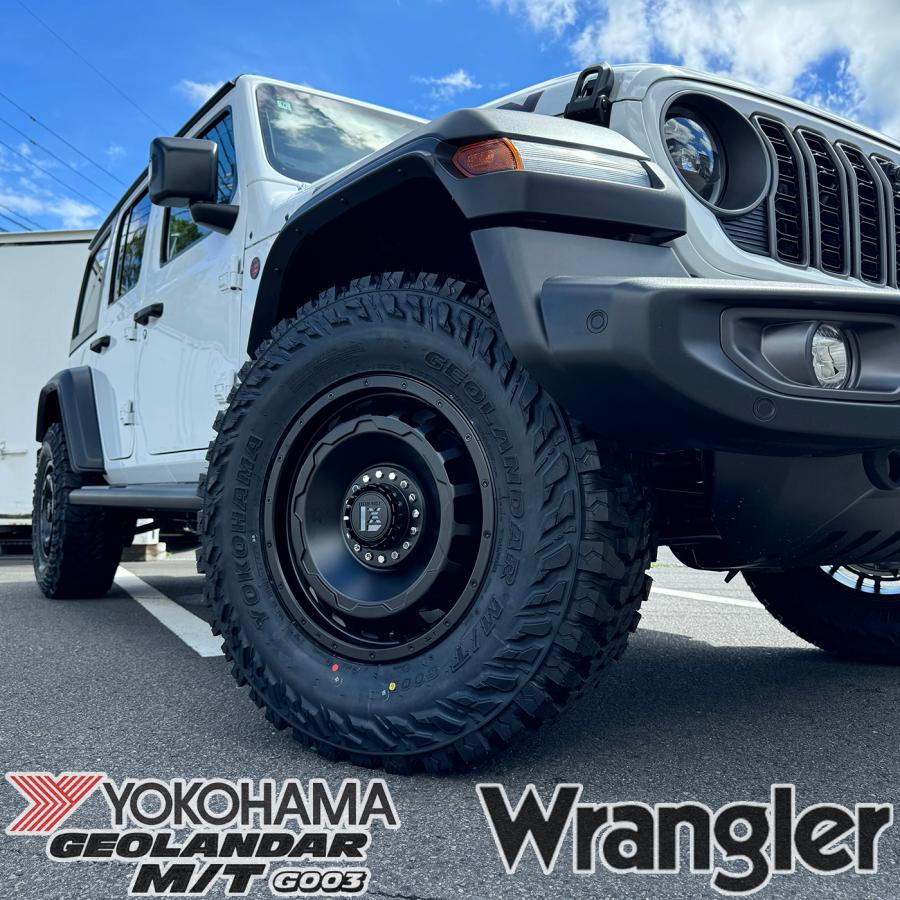 ラングラーjl大型タイヤキット GEOLANDAR ラングラー JL JK タイヤホイール 5本セット（背面用