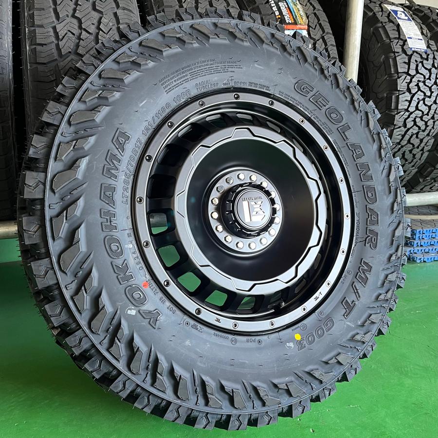 GEOLANDAR JK JL ラングラー ヨコハマ ジオランダー MT 265/70R17 285