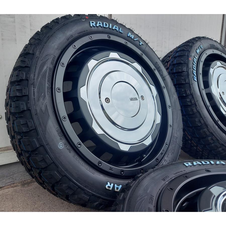 ハイエース クロスビー LEXXEL SwaGGer MUDSTAR MT 175/60R16 タイヤ