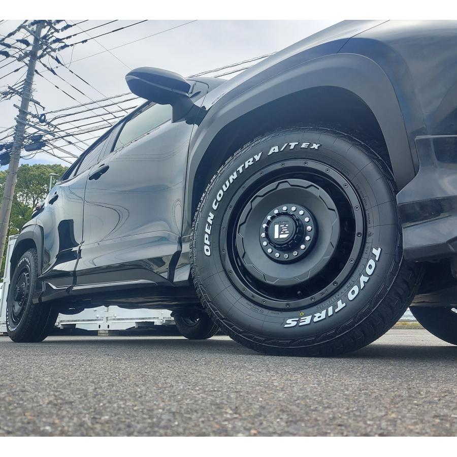 クロスロード ヤリスクロス タイヤホイールセット 16インチ SwaGGer TOYO OPENCONTRY AT EX 205/65R16 215/70R16 ホワイトレター｜wat｜07