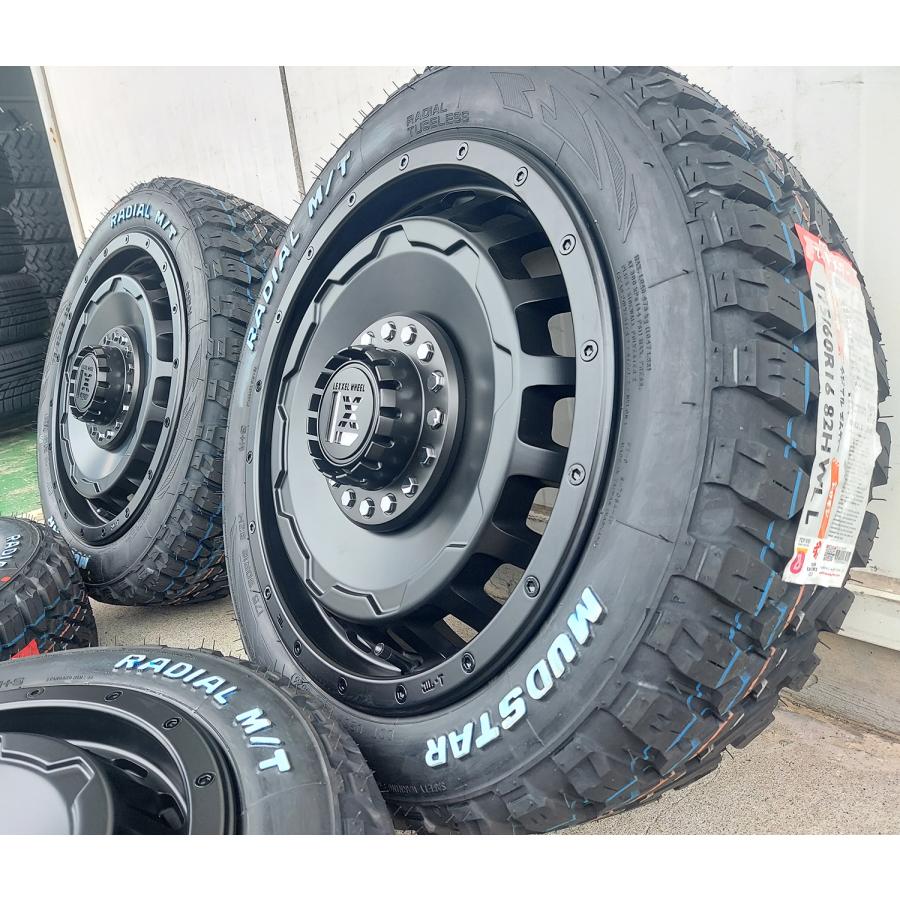 ハイエース クロスビー LEXXEL SwaGGer MUDSTAR MT 175/60R16 タイヤ