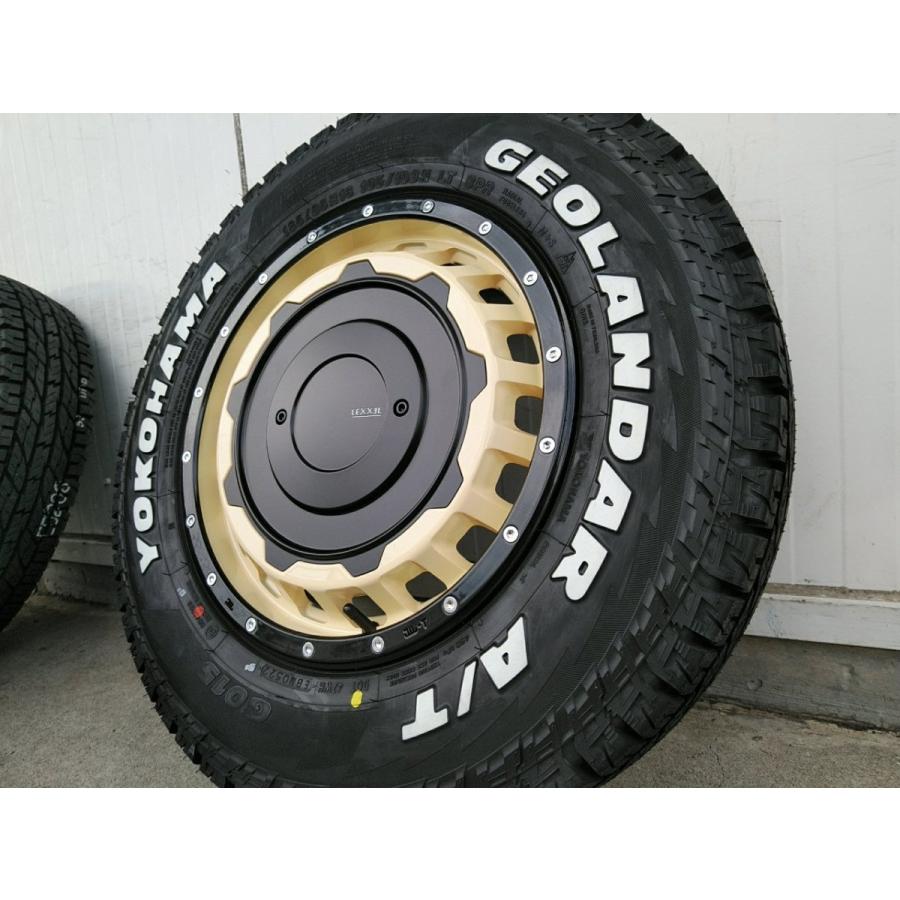 ジムニーjb64ジオランダーAT ホワイトレター　185/85R16 16インチ ジムニー JB64 JB23 タイヤホイール ヨコハマ ジオランダー A/T G015