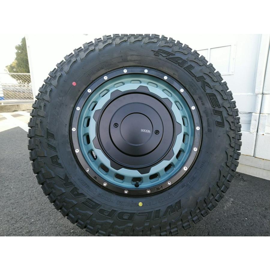 WILDPEAK ファルケン AT3W 225/75R16 235/70R16 タイヤホイールセット