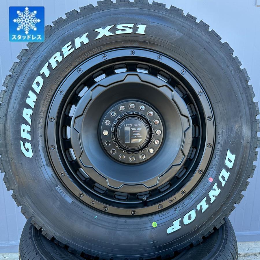 デリカD:5  エクストレイルなどに　215/70R16  ヨコハマ ジオランダー　スタッドレスタイヤ I／T - S DUNLOP（ダンロップ） スタッドレス エクストレイル デリカD5 215