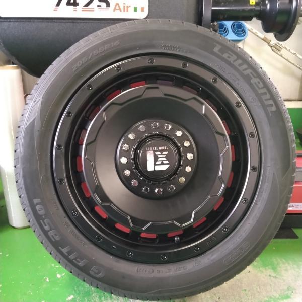 シエンタ カローラフィルダー タイヤホイールセット 195/55R16 195/50R16 185/55R16 当社特選タイヤ レクセル スワッガー 16インチ｜wat｜02