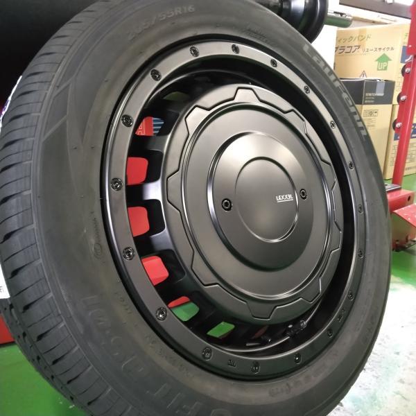 クロスビー タイヤホイールセット 175/60R16 当社特選タイヤ レクセル