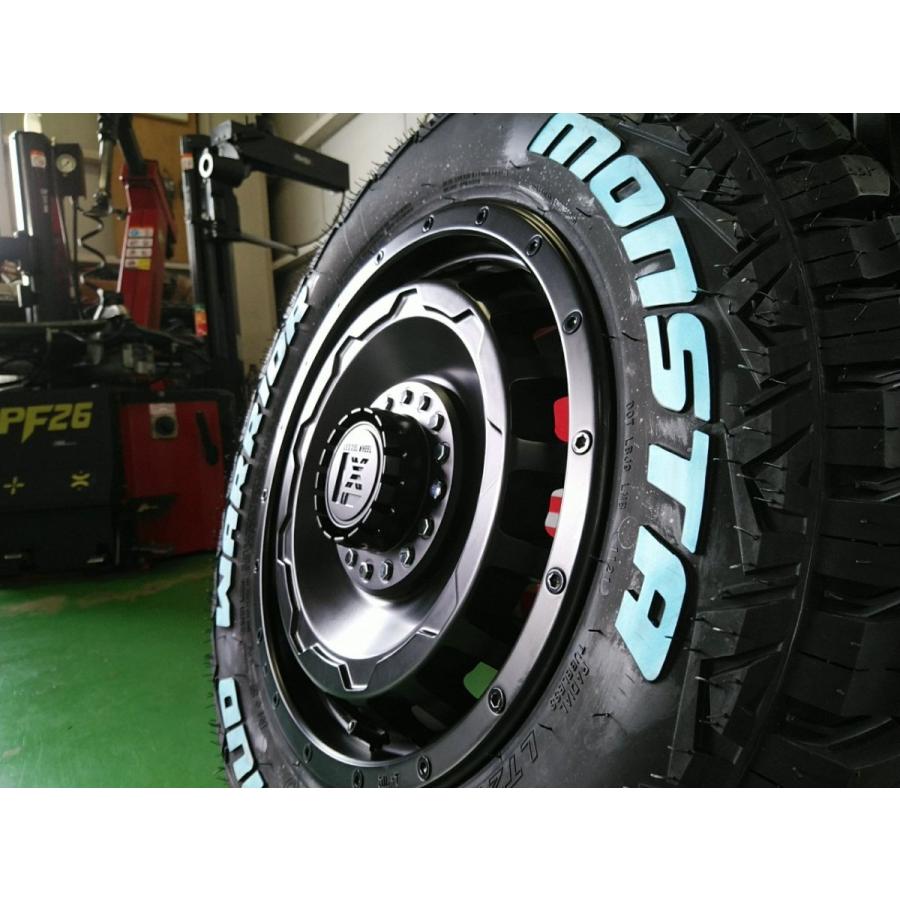 MONSTA TYRES 新品 4本 ジムニー シエラ JB74 タイヤホイールセット