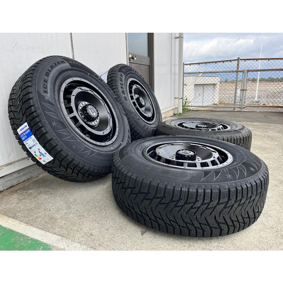 ICE BLAZER 即納 スタッドレスタイヤ 17インチ ホイール 4本 ジープ