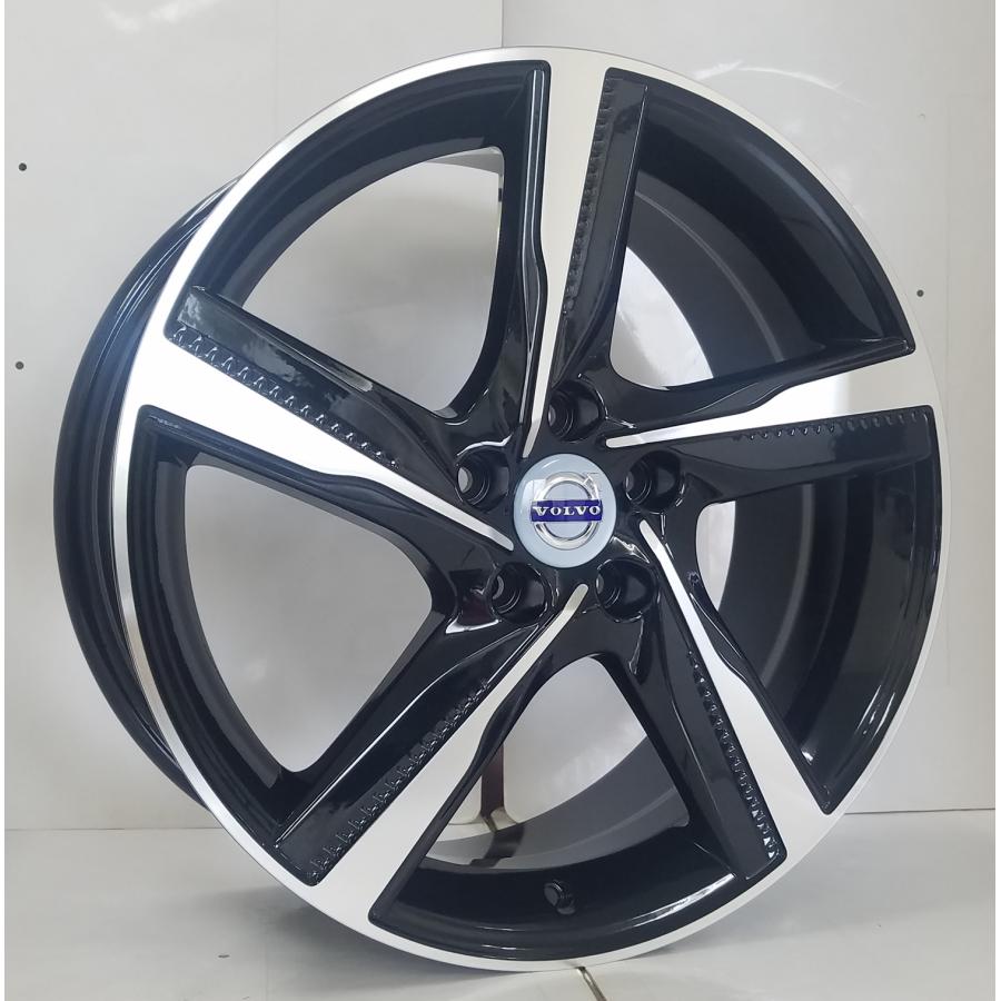 ボルボ（VOLVO） XC70 タイヤホイールセット 18インチ YOKOHAMA ブルー