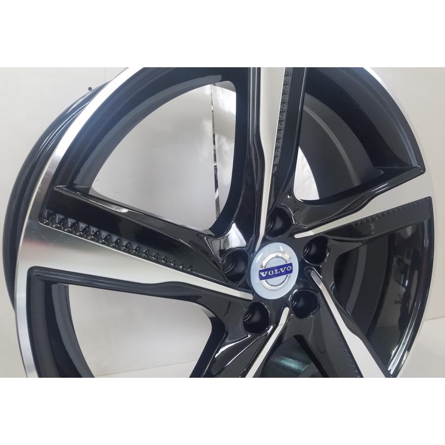 ボルボ（VOLVO） XC70 タイヤホイールセット 18インチ YOKOHAMA ブルー