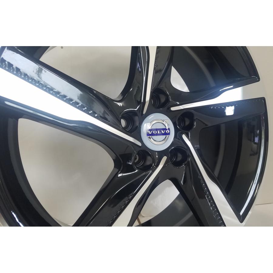 ボルボ（VOLVO） XC70 タイヤホイールセット 18インチ YOKOHAMA ブルー