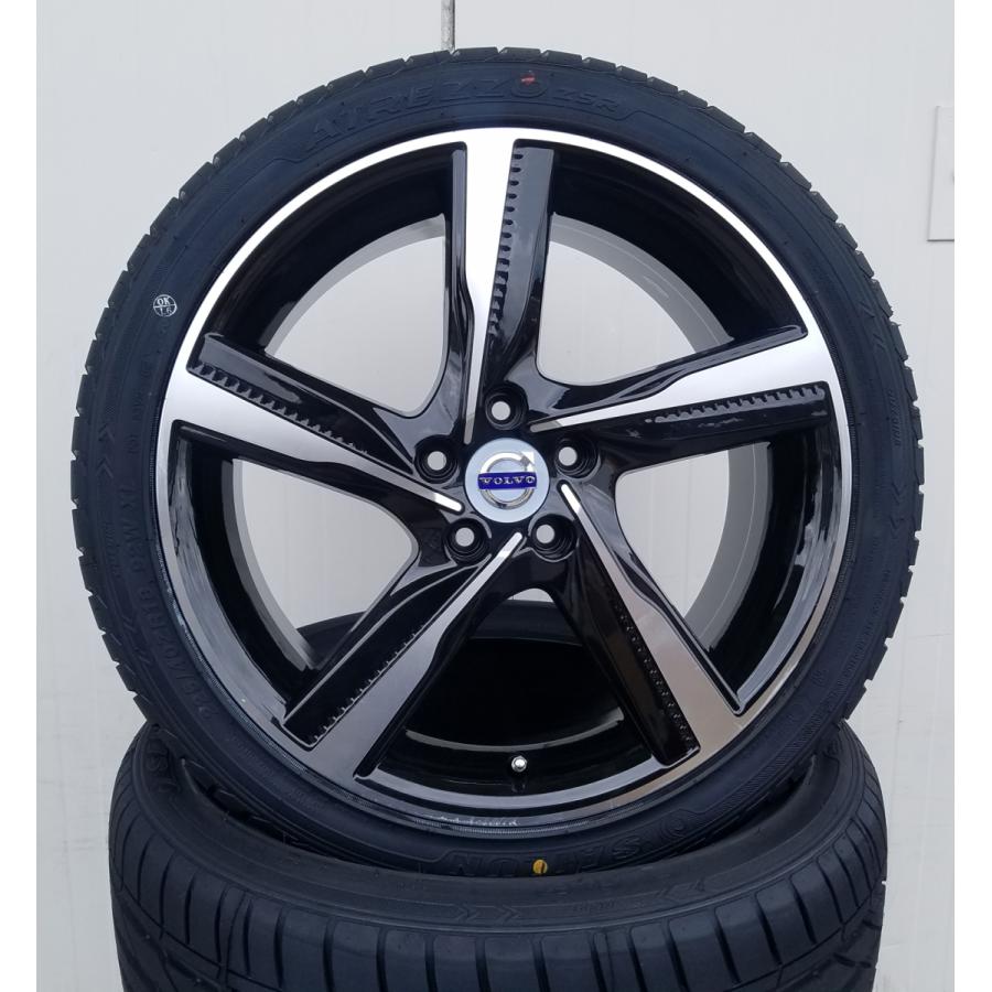 【早い者勝ち】Volvo 純正 V40 Rデザイン 18インチ ホイールセット ボルボ（VOLVO） VOLVO V40 当社特選タイヤ 225/40R18 18インチ 新品