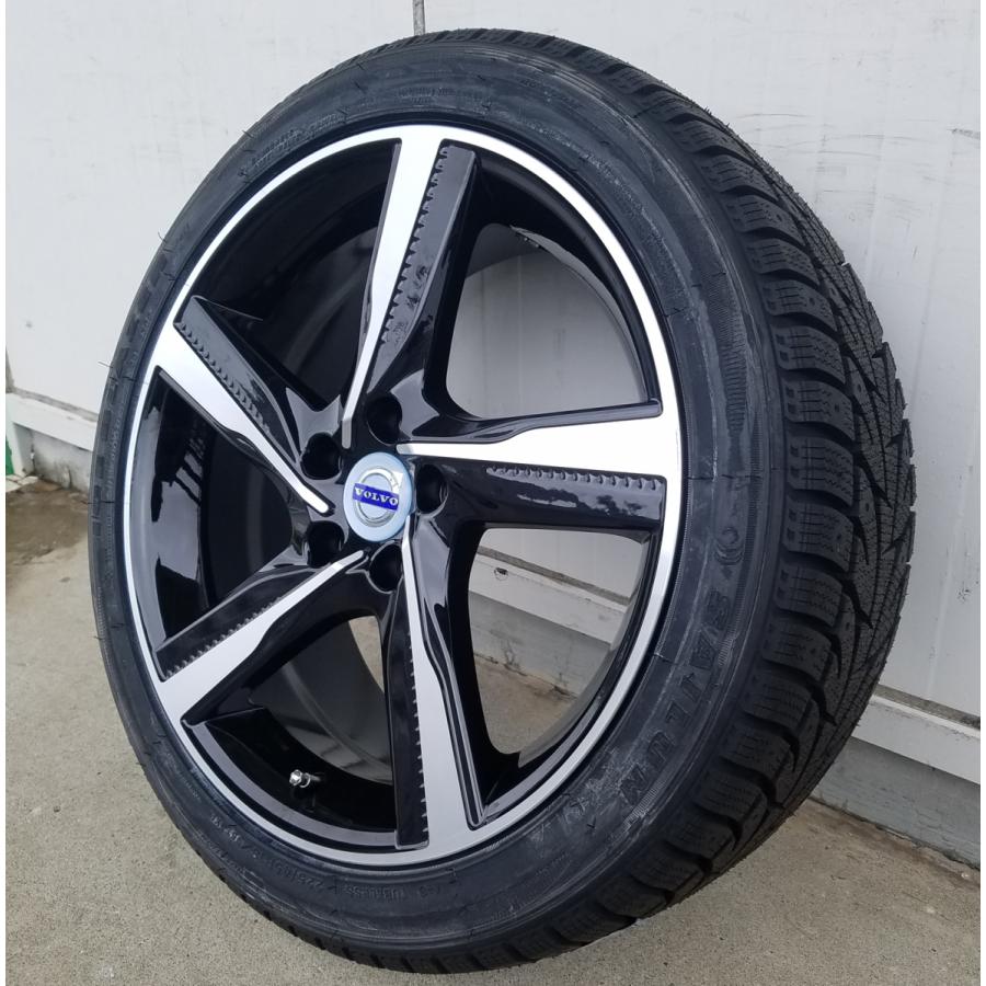 ボルボV40装着 スタッドレス ボルボ純正ホイールセット ボルボV70，V40クロスカントリー用のスタッドレスセット入庫しま