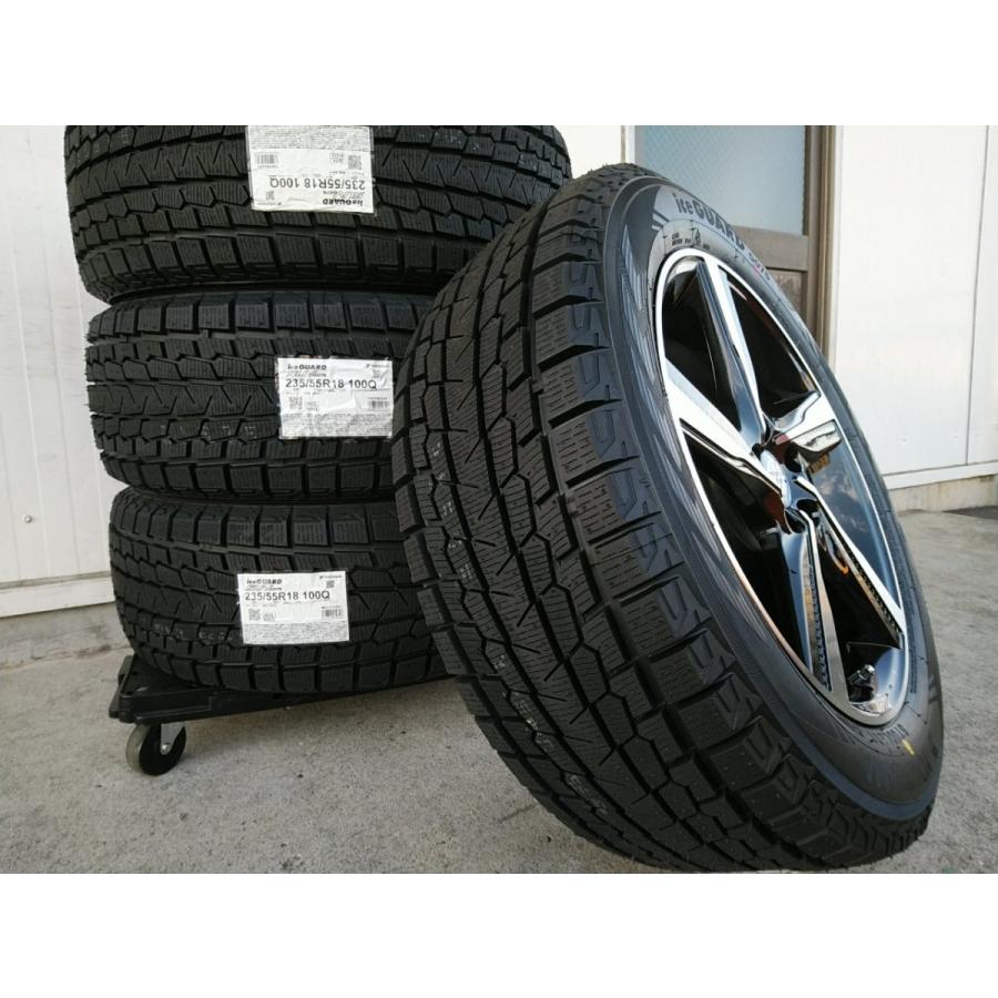 VOLVO ボルボ XC60 XC70 スタッドレス 18インチ タイヤホイール 新品4  