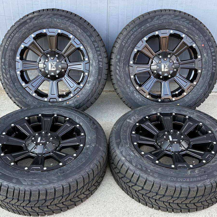 ICE BLAZER 【在庫処分】ハイエース スタッドレス 16インチ 車検対応 
