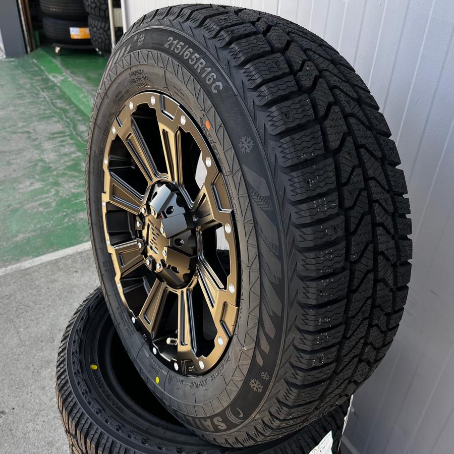 ICE BLAZER ハイエース スタッドレス 16インチ 車検対応ホイール